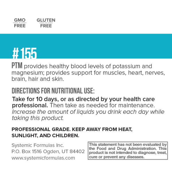 Systemic Formulas PTM Potassium Stabilizer