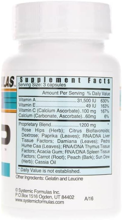 Systemic Formulas Bio Nutriment #101 Vitamin ACP