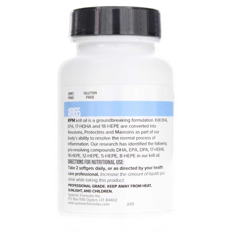 Systemic Formulas RPM Pre-Resolvin