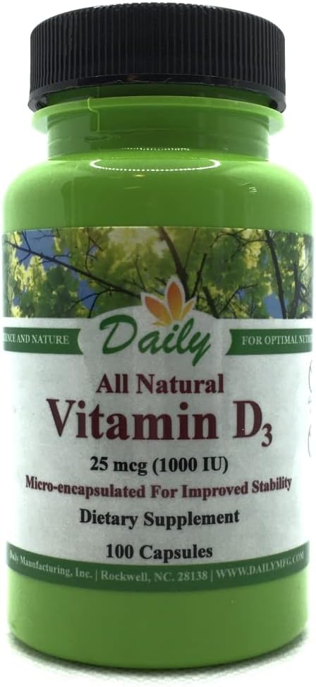 Daily Manufacturing Vitamin D3