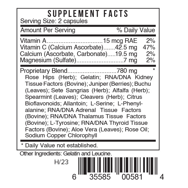 Systemic Formulas Bio Function Ks Kidney