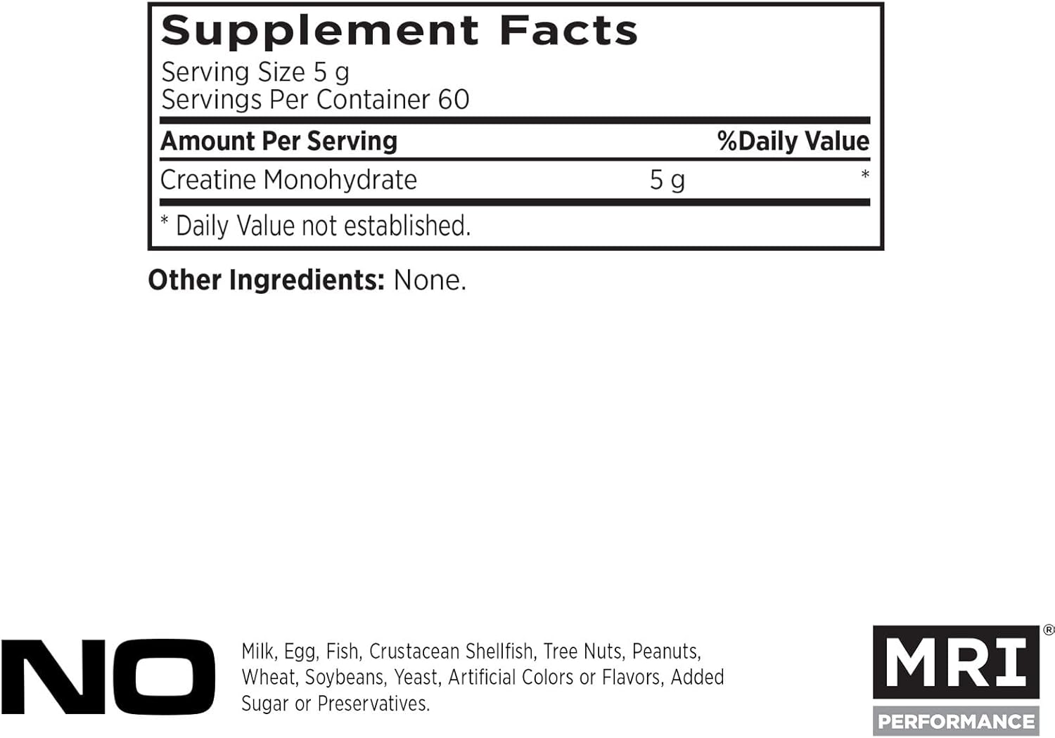 MRI Creatine Powder