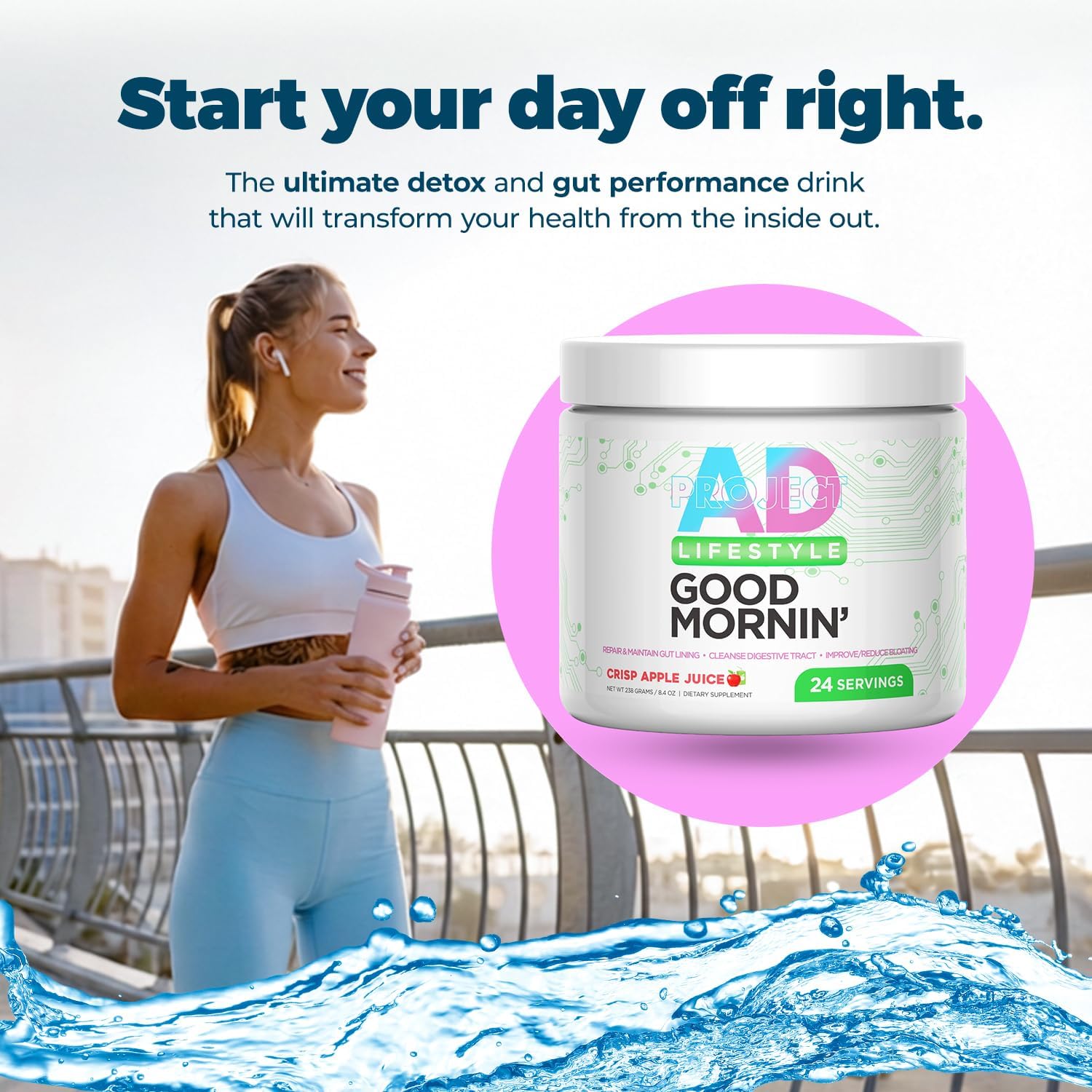 Project AD Life Good Morning Detox and Performance Drink