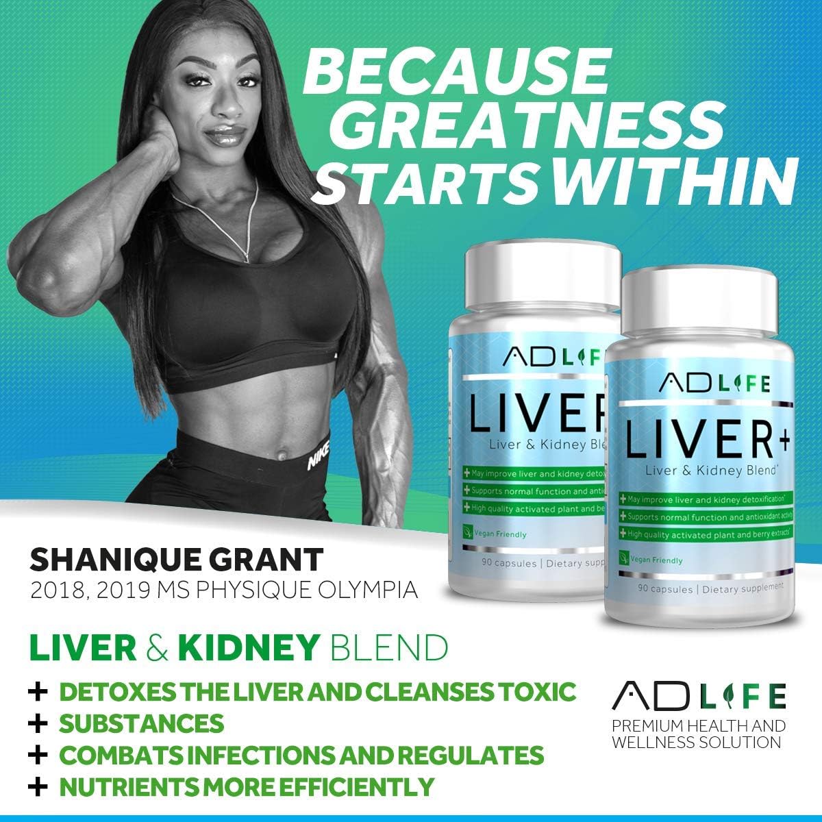 Project AD Liver+ Liver Cleanse & Detox, Liver Supplement