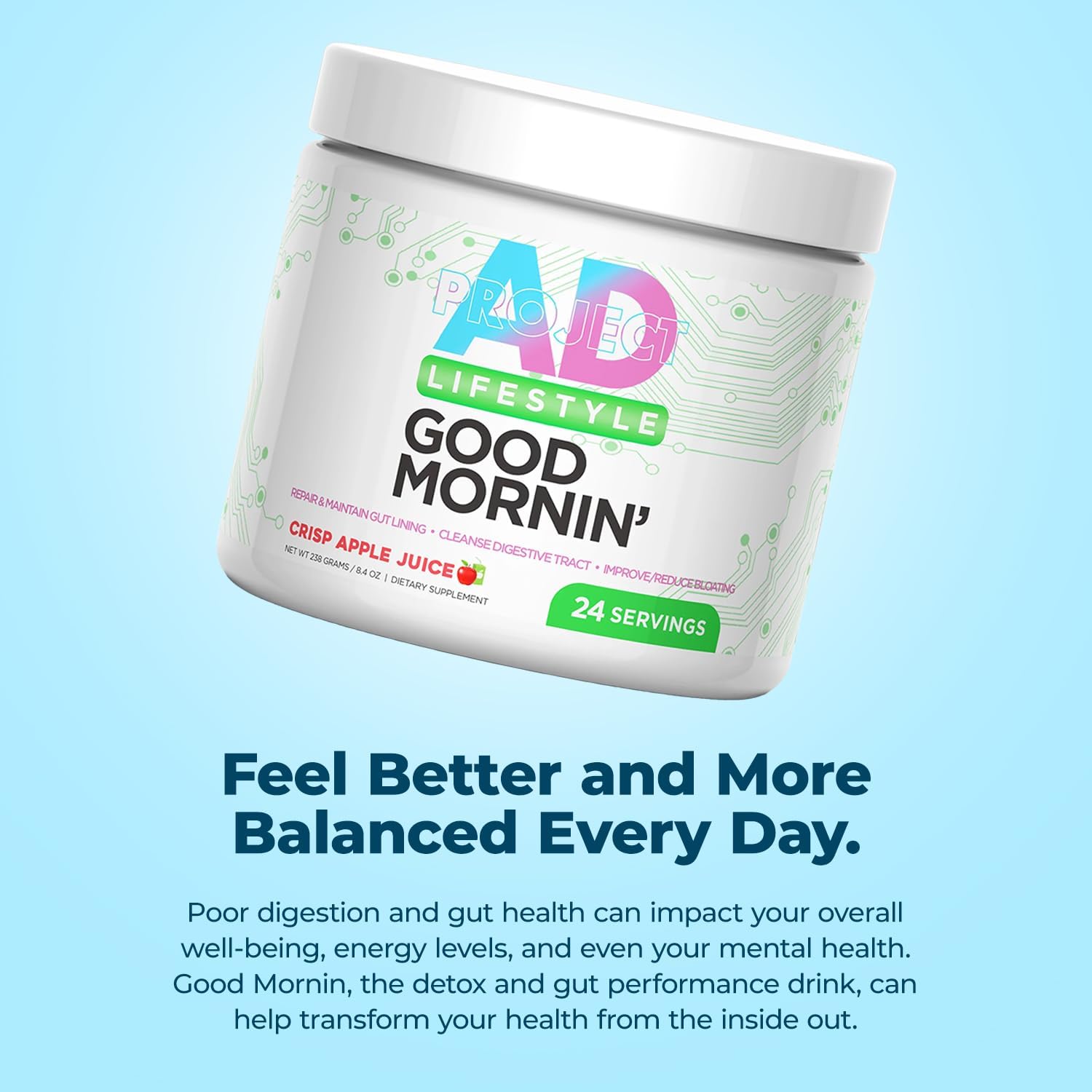Project AD Life Good Morning Detox and Performance Drink