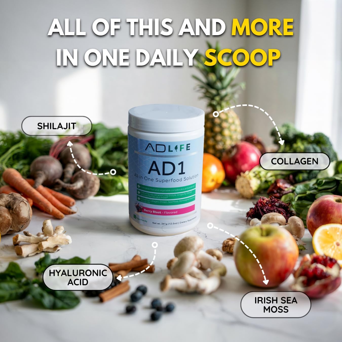 Project AD AD1, All in One Superfood Solution