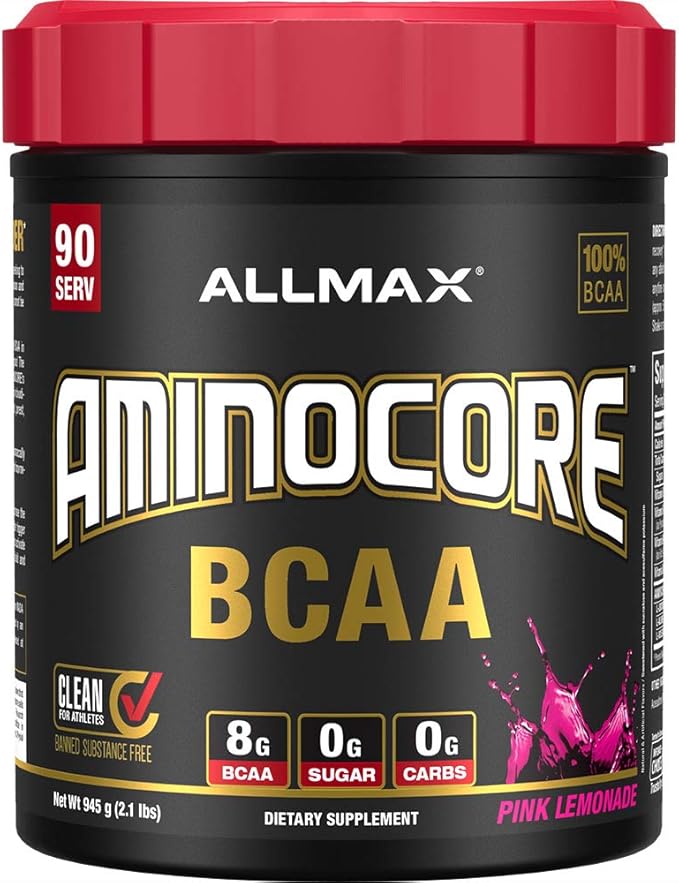 Allmax amino acids supplement, pink lemonade flavor, best BCAAs for muscle recovery & endurance, bcaa powder, best amino acid supplement, eaa vs bcaa, eaas vs bcaas, best bcaa for men, best bcaa for women, creatine vs bcaa