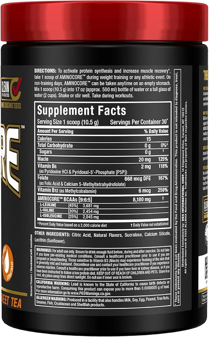 Allmax amino acids supplement, sweet tea flavor, best BCAAs for muscle recovery & endurance, bcaa powder, best amino acid supplement, eaa vs bcaa, eaas vs bcaas, best bcaa for men, best bcaa for women, creatine vs bcaa