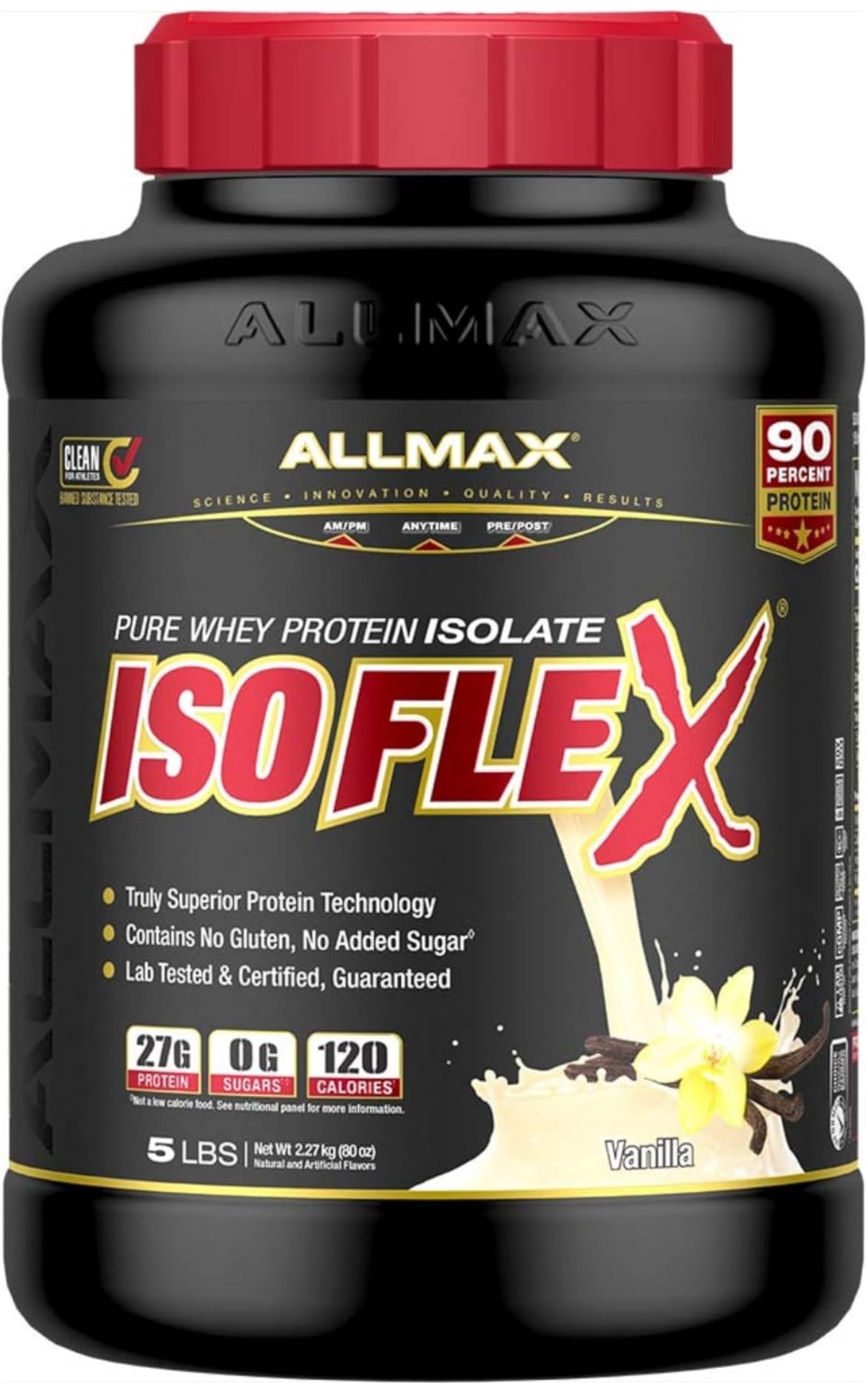 Allmax gold standard whey protein, best vanilla protein powder, cheap protein powder for women or men, low calorie protein powder, clean protein powder, iso whey protein, whey protein concentrate, whey isolate protein powder, best protein powder for weight loss, best tasting protein powder, good for high protein breakfast, protein shakes, protein drinks
