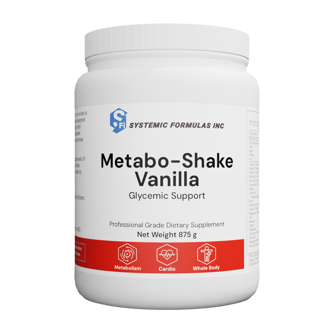 VitaBoost Systemic Formulas Plant Protein Shake