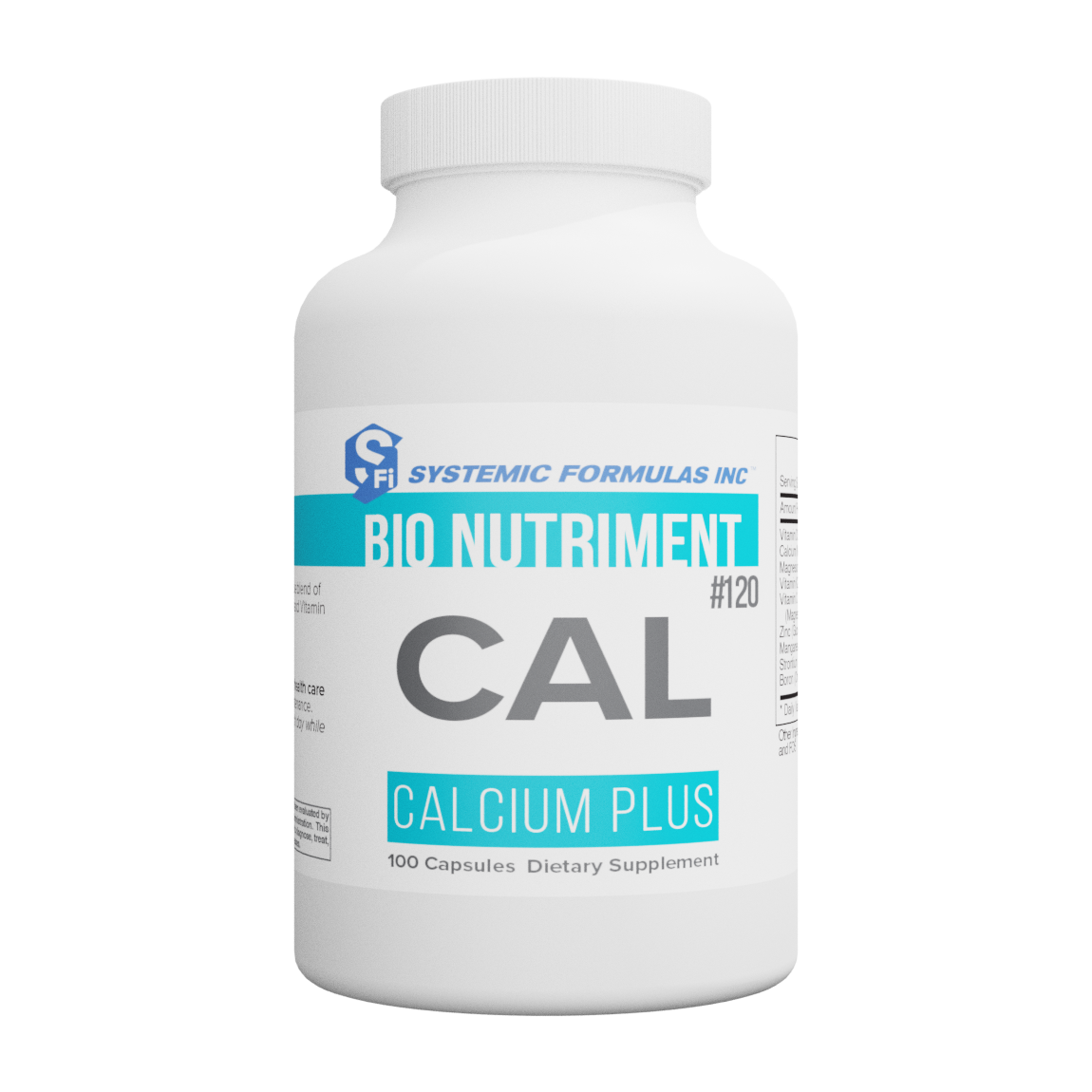 Systemic Formulas CAL - Calcium Plus