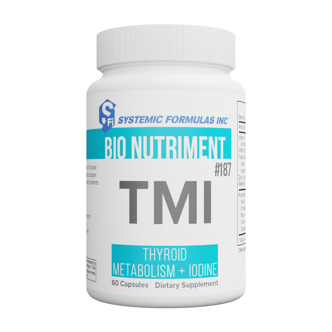 Systemic Formulas Bio Nutriment TMI Thyroid Metabolism + Iodine
