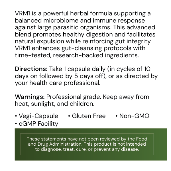 Systemic Formulas Vrm1