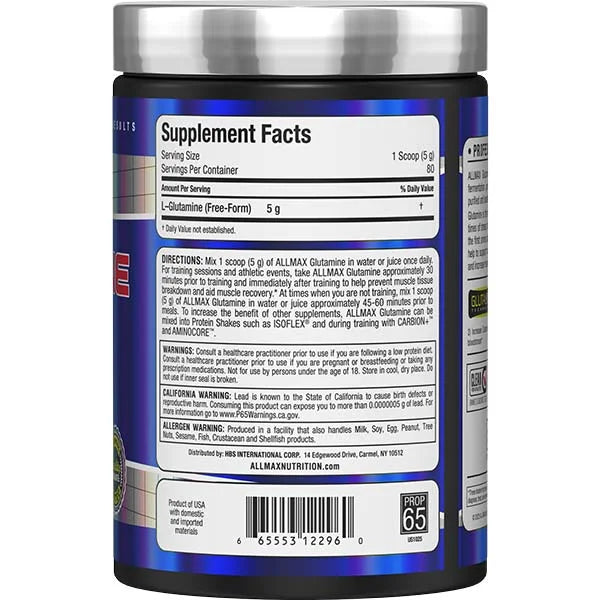Allmax L Glutamine